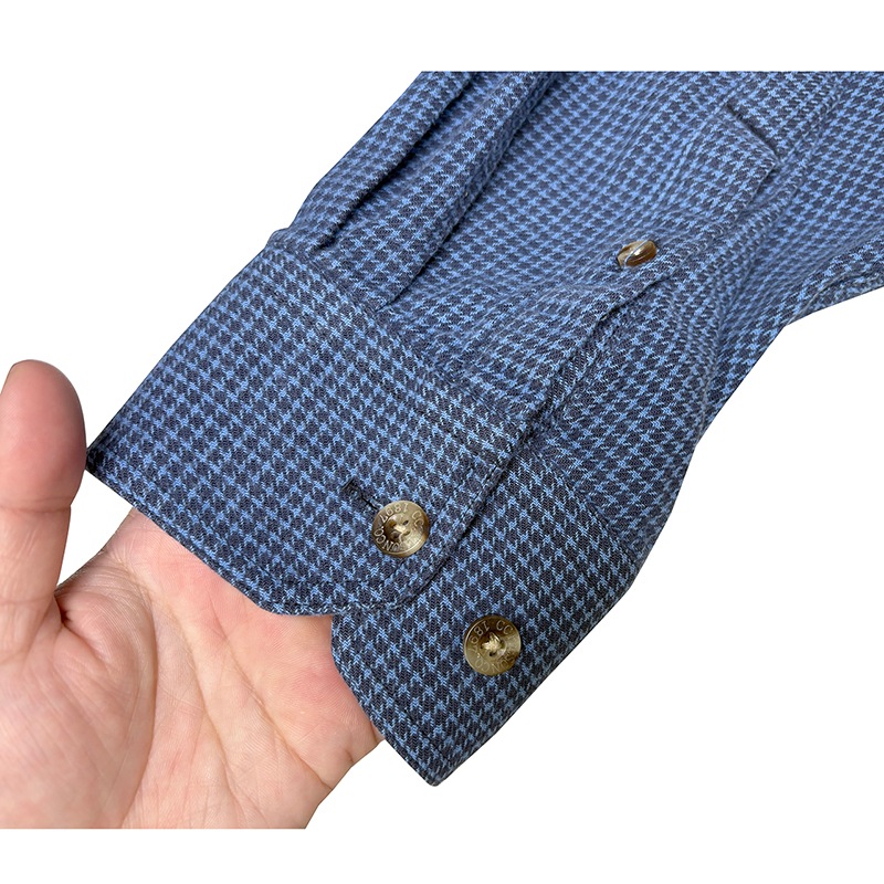 FILSON �ե��륽��LONG SLEEVE SHIRTS ���󥰥��꡼�� ����ġ�col:BLUE CHECK��size:L��COTTON100%����USED �桼���ɡۡ���šۡ�Ź�޻����Բġ�