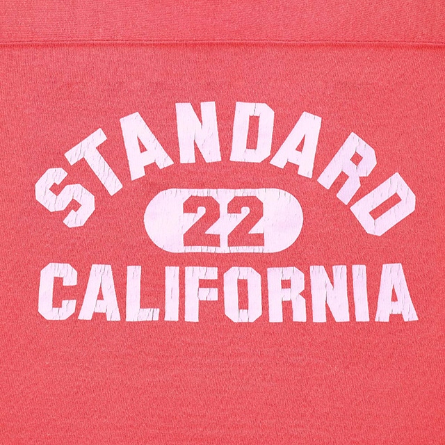 STANDARD CALIFORNIA ����������ɥ���ե���˥� Heavyweight Football Logo Long Sleeve T Vintage Wash���إӡ��������� �եåȥܡ��� Ĺµ T����ġ�2����WHITE/NAVY��