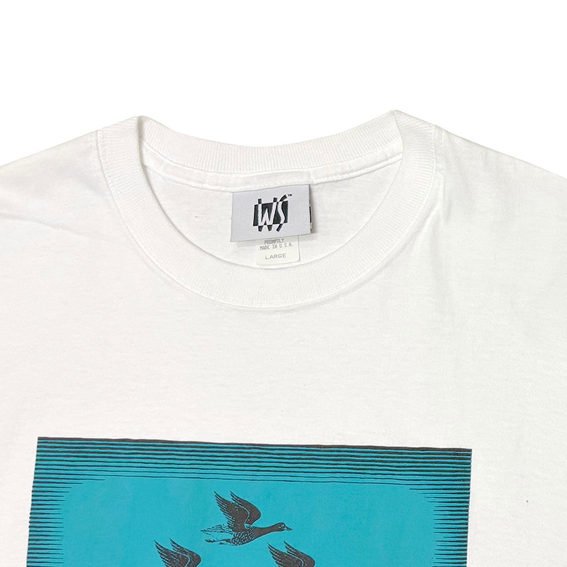 ��Dead Stock�ۡ�Maurits Escher �ޥ���åġ����å��㡼���ֶ��ȿ�� S/S T-Shirts ȾµT����ġ�col:WHITE��size:LARGE��WESTSIDE IMPRESSIONS��Made in U.S.A. �ڥǥåɥ��ȥå��ۡ���š�