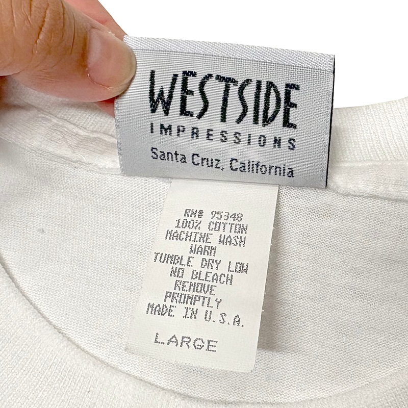 ��Dead Stock�ۡ�Maurits Escher �ޥ���åġ����å��㡼���ֶ��ȿ�� S/S T-Shirts ȾµT����ġ�col:WHITE��size:LARGE��WESTSIDE IMPRESSIONS��Made in U.S.A. �ڥǥåɥ��ȥå��ۡ���š�