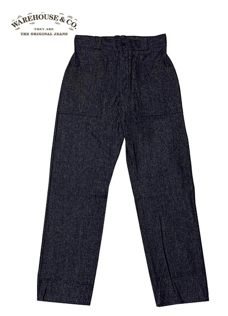 WAREHOUSE �������ϥ�����Lot 1231 NEWDEAL PROGRAMS DENIM TROUSERS �˥塼�ǥ����� �ץ������ �ǥ˥� �ȥ饦��������INDIGO ����ǥ�����NON WASH �Υ󥦥��å���