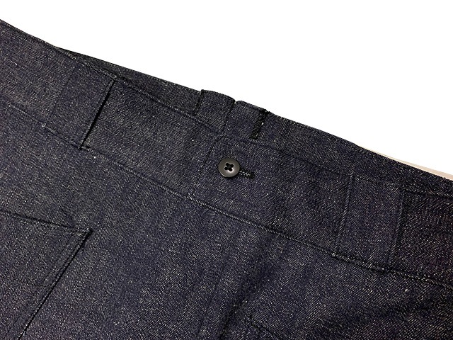 WAREHOUSE �������ϥ�����Lot 1231 NEWDEAL PROGRAMS DENIM TROUSERS �˥塼�ǥ����� �ץ������ �ǥ˥� �ȥ饦��������INDIGO ����ǥ�����NON WASH �Υ󥦥��å���