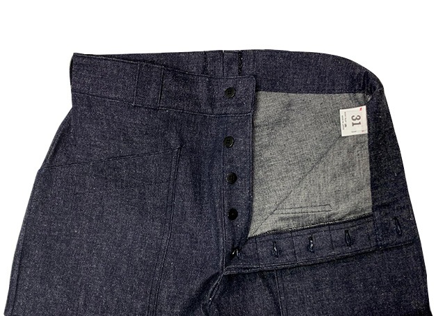 WAREHOUSE �������ϥ�����Lot 1231 NEWDEAL PROGRAMS DENIM TROUSERS �˥塼�ǥ����� �ץ������ �ǥ˥� �ȥ饦��������INDIGO ����ǥ�����NON WASH �Υ󥦥��å���
