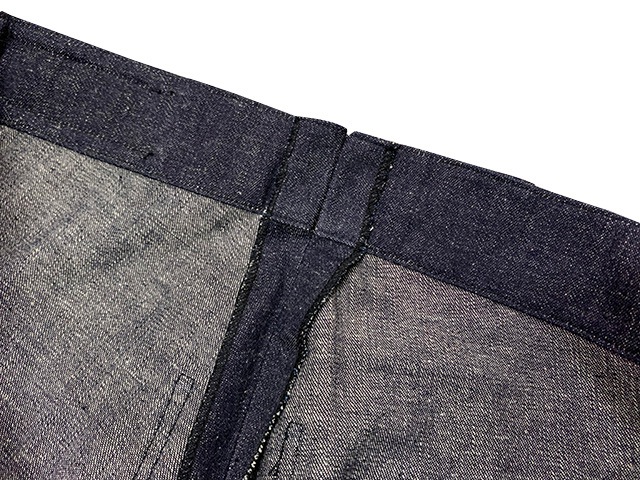 WAREHOUSE �������ϥ�����Lot 1231 NEWDEAL PROGRAMS DENIM TROUSERS �˥塼�ǥ����� �ץ������ �ǥ˥� �ȥ饦��������INDIGO ����ǥ�����NON WASH �Υ󥦥��å���