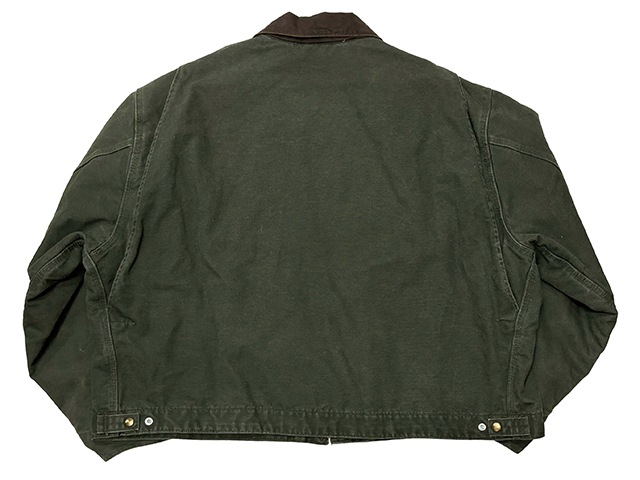 Carhartt �����ϡ��ȡ�Detroit Jacket �ǥȥ����� ���㥱�åȡ�col:OLIVE��size:4XL����USED �桼���ɡۡ���š�
