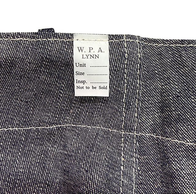 WAREHOUSE �������ϥ�����Lot1239��WPA DOUBLE KNEE DENIM TROUSERS�����֥�ˡ� �ǥ˥� �ȥ饦������̤�������ꥸ�å�