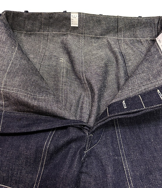 WAREHOUSE �������ϥ�����Lot1239��WPA DOUBLE KNEE DENIM TROUSERS�����֥�ˡ� �ǥ˥� �ȥ饦������̤�������ꥸ�å�