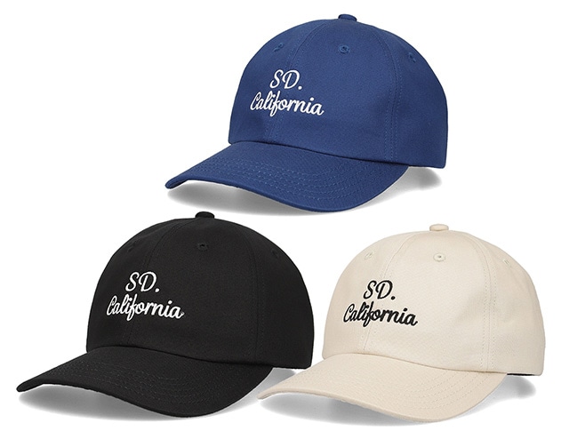 STANDARD CALIFORNIA ����������ɥ���ե���˥� SD Logo Twill Baseball Cap������ �ĥ��� �١����ܡ��� ����åס�3����Navy/Black/Ivory��