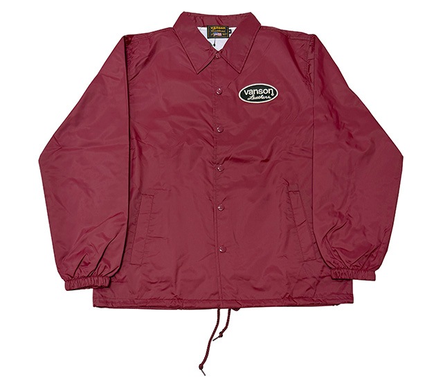 VANSON �Х󥽥� COACH JACKET�����������㥱�åȡ�3����BLACK/BURGUNDY/ CEMENT��