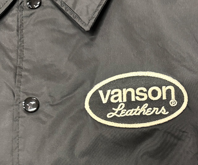 VANSON �Х󥽥� COACH JACKET�����������㥱�åȡ�3����BLACK/BURGUNDY/ CEMENT��