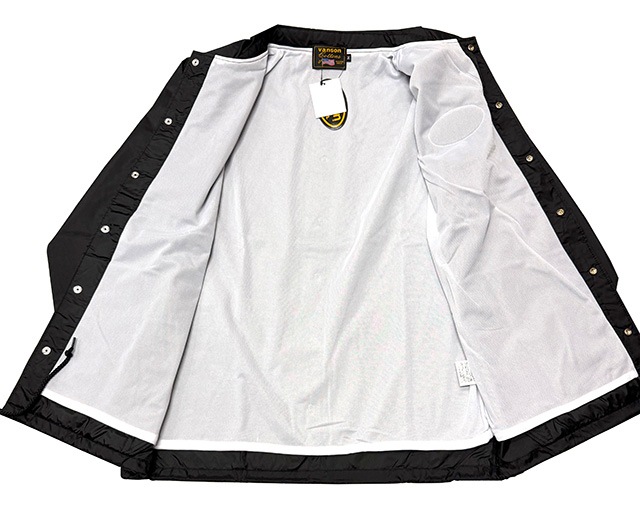 VANSON �Х󥽥� COACH JACKET�����������㥱�åȡ�3����BLACK/BURGUNDY/ CEMENT��