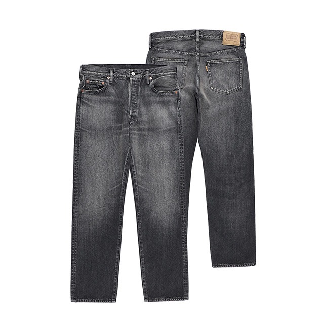 STANDARD CALIFORNIA ����������ɥ���ե���˥� SD 5P Denim Pants 901 66 Vintage Wash 5�ݥ��å� �ǥ˥�ѥ�� ������ơ��������å��塡2��(BLACK/INDIGO)