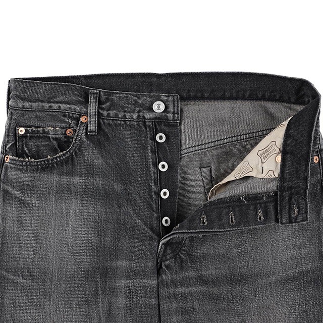 STANDARD CALIFORNIA ����������ɥ���ե���˥� SD 5P Denim Pants 901 66 Vintage Wash 5�ݥ��å� �ǥ˥�ѥ�� ������ơ��������å��塡2��(BLACK/INDIGO)