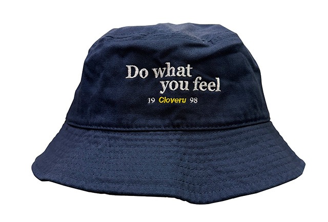 �ں����١ۡڤ�1����1���Τߡ�Cloveru �������Х� "do what you feel" Summer Limited Bucket Hat��˹�� �Х��åȥϥåȡ��Х��ϡ�2����Khaki/Navy��