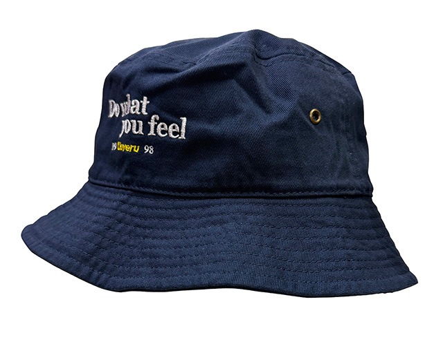�ں����١ۡڤ�1����1���Τߡ�Cloveru �������Х� "do what you feel" Summer Limited Bucket Hat��˹�� �Х��åȥϥåȡ��Х��ϡ�2����Khaki/Navy��