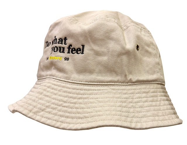 �ں����١ۡڤ�1����1���Τߡ�Cloveru �������Х� "do what you feel" Summer Limited Bucket Hat��˹�� �Х��åȥϥåȡ��Х��ϡ�2����Khaki/Navy��