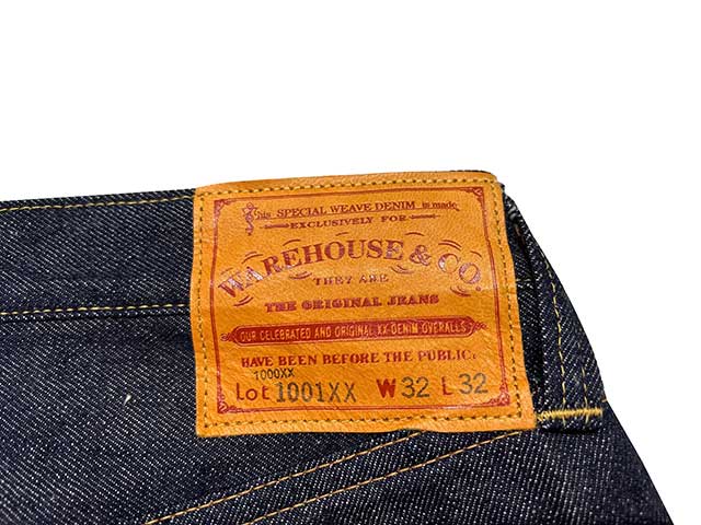 WAREHOUSE �������ϥ�������1947MODEL�� DSB-1001XX (1000XX)���ǥ˥� �����󥺡�DEADSTOCK BLUE���ꥸ�åȡ�1947ǯ��ǥ롡���ƥå����դ�