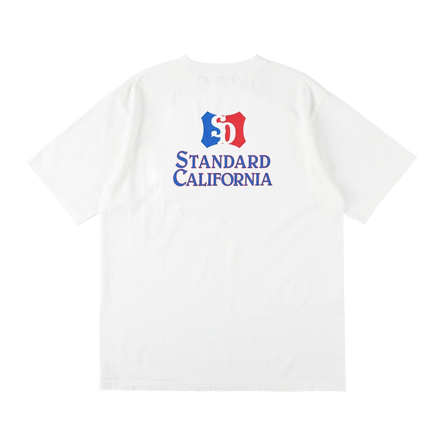 STANDARD CALIFORNIA ����������ɥ���ե���˥���SD Heavyweight Shield Logo Pocket T �إӡ��������� ������ɥ��� �ݥ��å�T����ġ�Ⱦµ��3����BLACK/WHITE/NAVY��2025