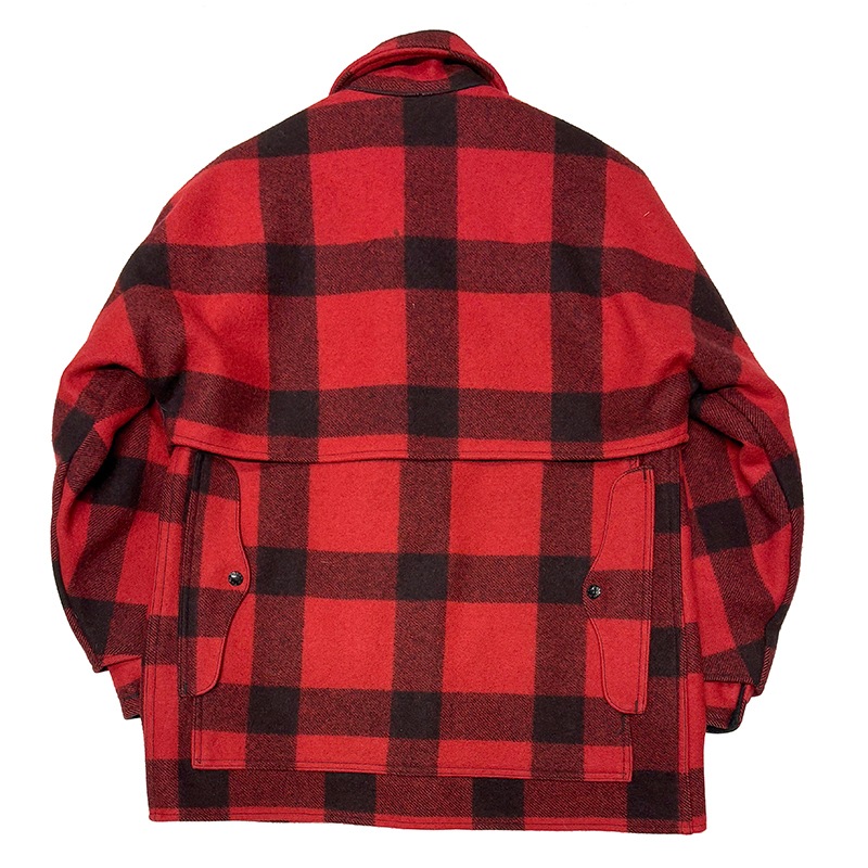 FILSON �ե��륽��DOUBLE MACKINAW CRUISER JACKET ���֥� �ޥå��Ρ� ���롼�������㥱�åȡ�col:RED��size:14��100�� VIRGIN WOOL��Made in U.S.A.����OLD ������ɡۡ���š�