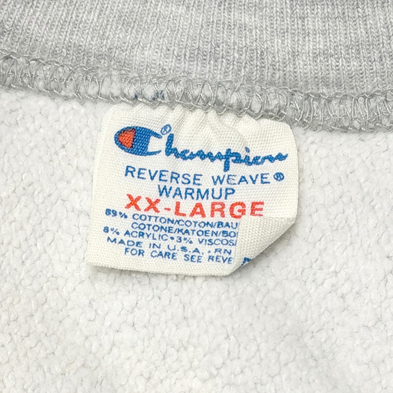 ��SALE 20%OFF��80s��Champion �����ԥ���REVERSE WEAVE C/N SWEAT SHIRTS ��С����������� ���롼�ͥå� �������åȥ���� ��col:GRAY��size:XX-LARGE�����߹��ߥץ��ȡ�NEW TRIER���ȥꥳ������Made in U.S.A.����VINTAGE ������ơ����ۡ���šۡ�Ź�޻����Բġ�