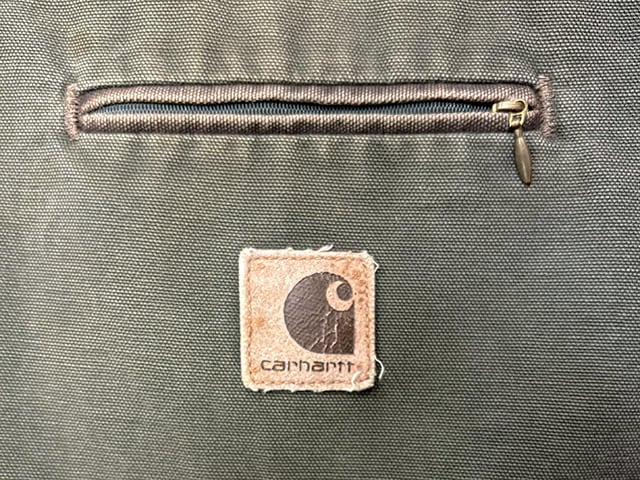 90s��Carhartt �����ϡ��ȡ�Detroit Jacket �ǥȥ����� ���㥱�åȡ�col:OLIVE��size:ɽ���ʤ�(3XL����)��MADE IN U.S.A. ����ꥫ������VINTAGE ������ơ����ۡ���š�