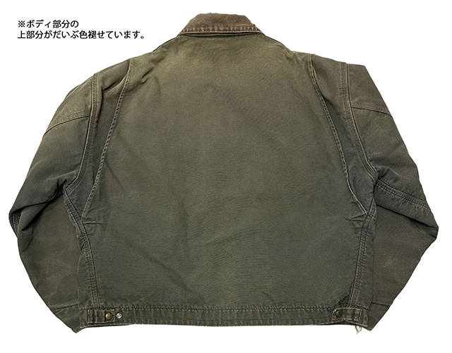 90s��Carhartt �����ϡ��ȡ�Detroit Jacket �ǥȥ����� ���㥱�åȡ�col:OLIVE��size:ɽ���ʤ�(3XL����)��MADE IN U.S.A. ����ꥫ������VINTAGE ������ơ����ۡ���š�