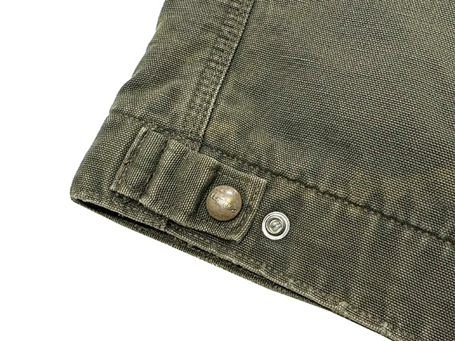90s��Carhartt �����ϡ��ȡ�Detroit Jacket �ǥȥ����� ���㥱�åȡ�col:OLIVE��size:ɽ���ʤ�(3XL����)��MADE IN U.S.A. ����ꥫ������VINTAGE ������ơ����ۡ���š�