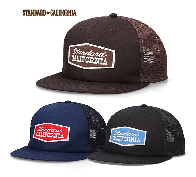 STANDARD CALIFORNIA ����������ɥ���ե���˥� SD Stadium Logo Patch Mesh Cap ���������� ���� �ѥå� ��å��奭��åס�2����BROWN/NAVY��
