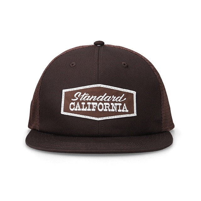 STANDARD CALIFORNIA ����������ɥ���ե���˥� SD Stadium Logo Patch Mesh Cap ���������� ���� �ѥå� ��å��奭��åס�2����BROWN/NAVY��