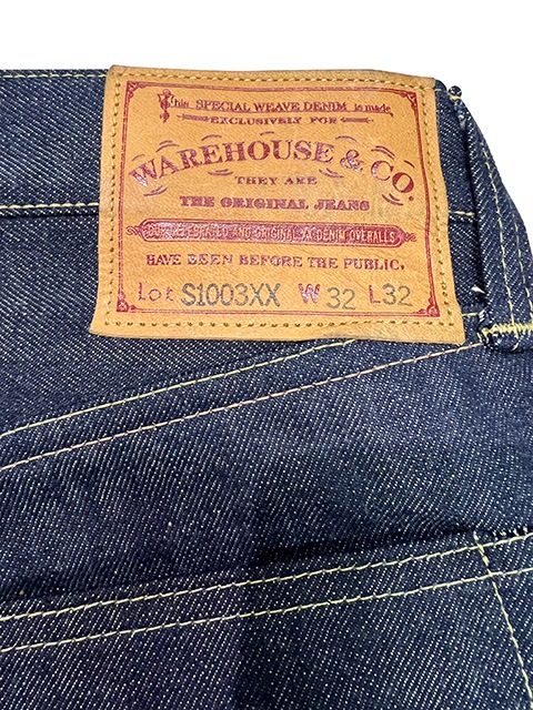 ��30��ǯ��ǰ��ǥ��WAREHOUSE �������ϥ�����Lot S1003XX-LTD��LIMITED EDITION�ۡ�INDIGO ����ǥ������ͥ�ݥ��åȡ������ǥ롡�ǥ˥ࡡ�����󥺡��ꥸ�åȡ��Υ󥦥��å��塡̤������2025FW