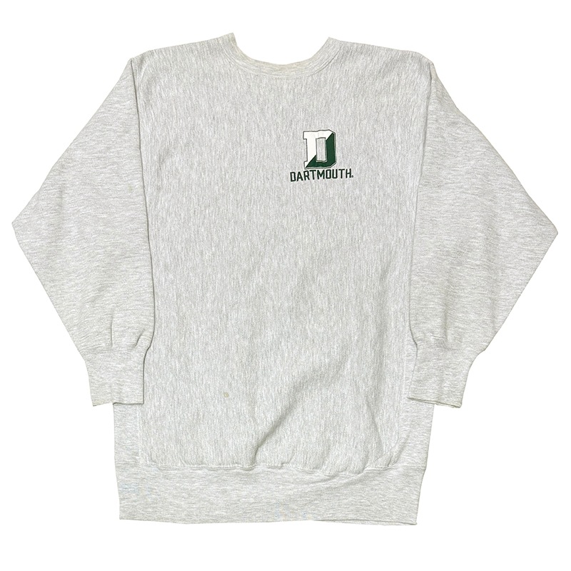 90s��Champion �����ԥ���REVERSE WEAVE CREW NECK SWEAT SHIRTS ��С����������� ���롼�ͥå� �������å� ����ġ�col:GRAY��size:XX-LARGE��DARTMOUTH��ء��ɽ���������VINTAGE ������ơ����ۡ���šۡ�Ź�޻����Բġ�