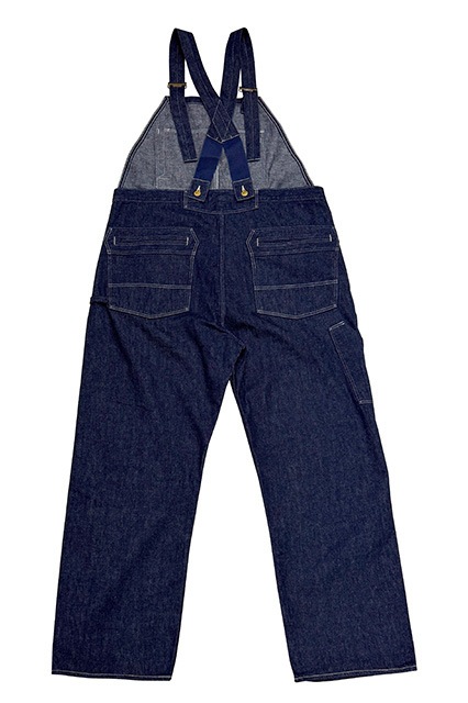 	 John Gluckow ����󥰥�å�����Lot JG-41 Strongarm Reinforced Overalls�����ȥ��󥰥�� �쥤��ե������� �����С������롡INDIGO ����ǥ�����WAREHOUSE �������ϥ�����������