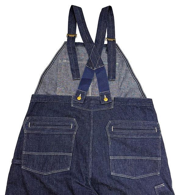 	 John Gluckow ����󥰥�å�����Lot JG-41 Strongarm Reinforced Overalls�����ȥ��󥰥�� �쥤��ե������� �����С������롡INDIGO ����ǥ�����WAREHOUSE �������ϥ�����������