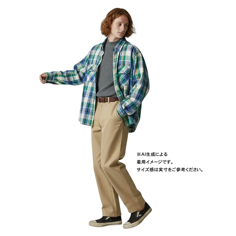 90s��FIVE BROTHER �ե����֥֥饶����L/S Flannel Shirt ���󥰥��꡼�� �ե��ͥ� ����ġ������å�����col:BLUE��GREEN��size:XL ��VINTAGE ������ơ����ۡ���š�