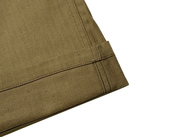 WAREHOUSE �������ϥ�����Lot1086 MILITARY HERRINGBONE PANTS �ߥ꥿�꡼ �إ��ܡ��� �ѥ�� ��NON WASH �Υ󥦥��å��塡�ꥸ�åȡ��٥������ѥ��