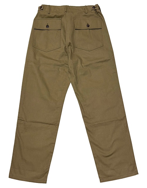 WAREHOUSE �������ϥ�����Lot1086 MILITARY HERRINGBONE PANTS �ߥ꥿�꡼ �إ��ܡ��� �ѥ�� ��NON WASH �Υ󥦥��å��塡�ꥸ�åȡ��٥������ѥ��