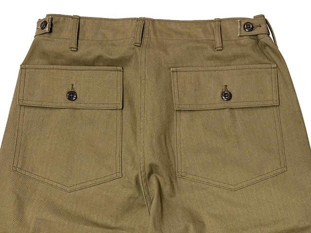 WAREHOUSE �������ϥ�����Lot1086 MILITARY HERRINGBONE PANTS �ߥ꥿�꡼ �إ��ܡ��� �ѥ�� ��NON WASH �Υ󥦥��å��塡�ꥸ�åȡ��٥������ѥ��