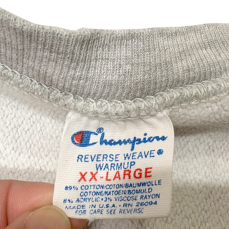 80s��Champion �����ԥ���REVERSE WEAVE CREW NECK SWEAT SHIRTS ��С����������� ���롼�ͥå� �������å� ����ġ�col:GRAY��size:XX-LARGE��DARTMOUTH��ء��ȥꥳ������Made in U.S.A.����VINTAGE ������ơ����ۡ���šۡ�Ź�޻����Բġ�