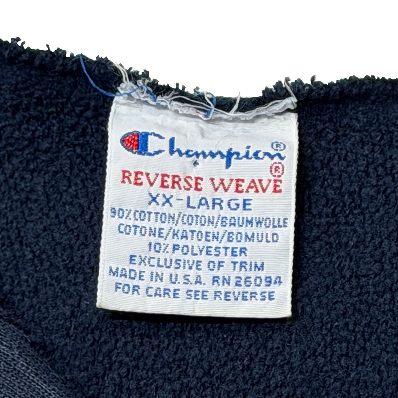 ��SALE 20%OFF��90s��Champion �����ԥ���REVERSE WEAVE SWEAT SHIRTS ��С����������� �������åȥ���� ��col:NAVY��size:XX-LARGE���ա��ɥ��åȥ��ա��ɽ�������Made in U.S.A.����VINTAGE ������ơ����ۡ���šۡ�Ź�޻����Բġ�