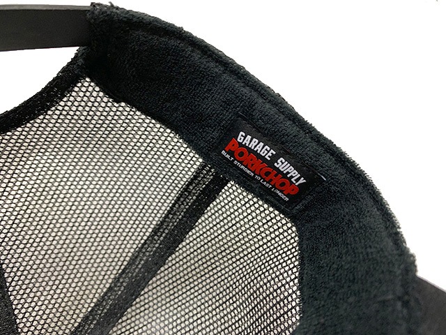PORKCHOP GARAGE SUPPLY ݡå 졼 ץ饤2nd OVAL MESH CAP  Х å åסå˹2024SS