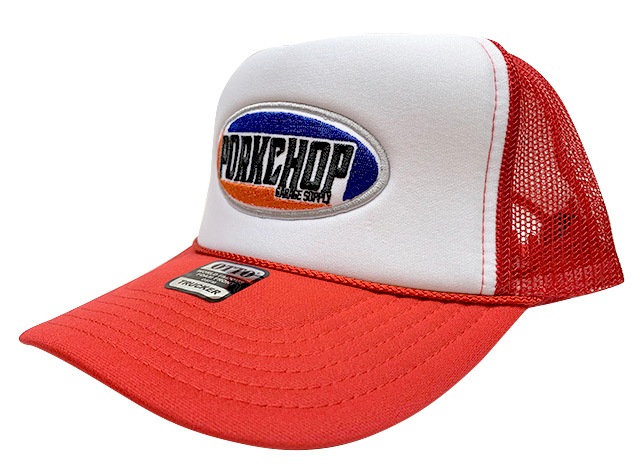 PORKCHOP GARAGE SUPPLY ݡå 졼 ץ饤2nd OVAL MESH CAP  Х å åסå˹2024SS