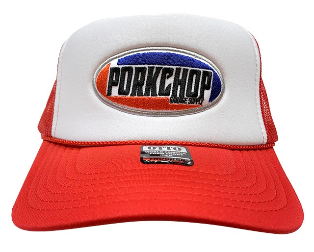 PORKCHOP GARAGE SUPPLY ݡå 졼 ץ饤2nd OVAL MESH CAP  Х å åסå˹2024SS