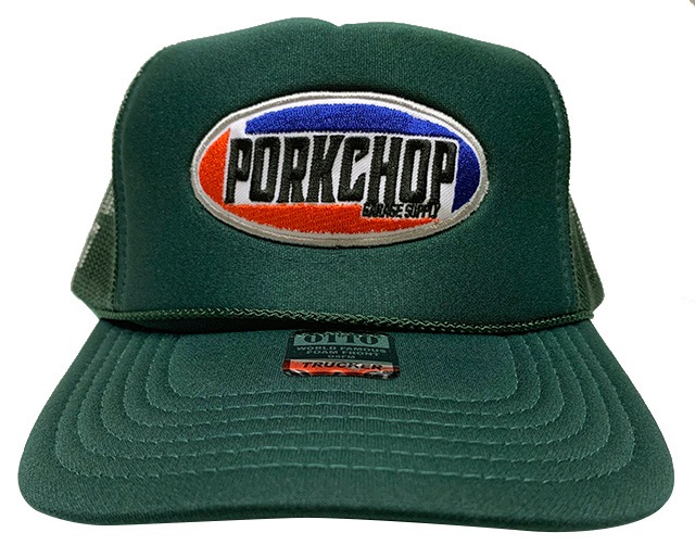 PORKCHOP GARAGE SUPPLY ݡå 졼 ץ饤2nd OVAL MESH CAP  Х å åסå˹2024SS
