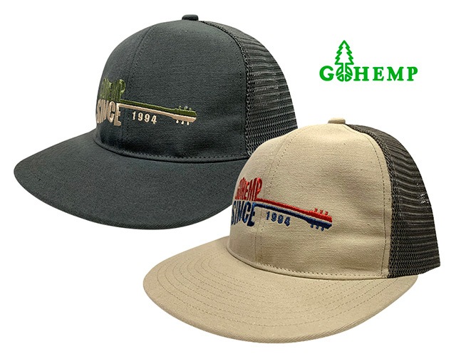 GOHEMP �����إ�ס�GUITAR MESH CAP ������ ��å��� ����åס�2��(CHARCOAL/SAND)�����åȥ�إ�ס��㡡�ʡ�˹�ҡ�2024SS