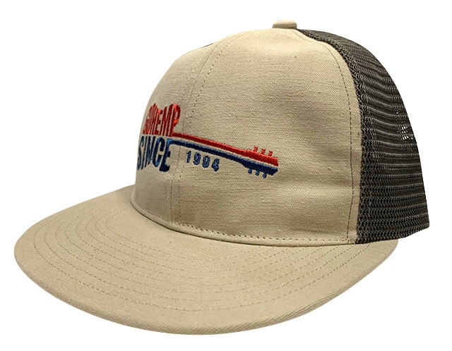 GOHEMP �����إ�ס�GUITAR MESH CAP ������ ��å��� ����åס�2��(CHARCOAL/SAND)�����åȥ�إ�ס��㡡�ʡ�˹�ҡ�2024SS
