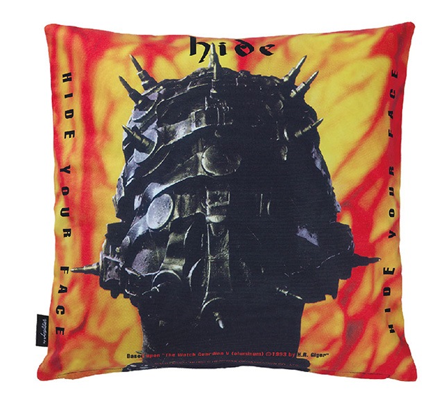 ��ͽ������11��ȯ��ͽ���Amplifier������ץ�ե�������VINYL "HIDE" CUSHION ���å���� HIDE YOUR FACE��hide 60th Anniversary