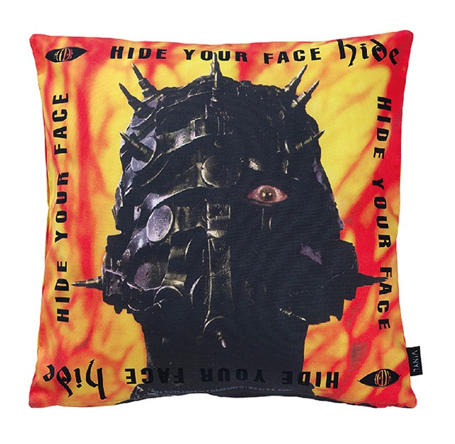 ��ͽ������11��ȯ��ͽ���Amplifier������ץ�ե�������VINYL "HIDE" CUSHION ���å���� HIDE YOUR FACE��hide 60th Anniversary