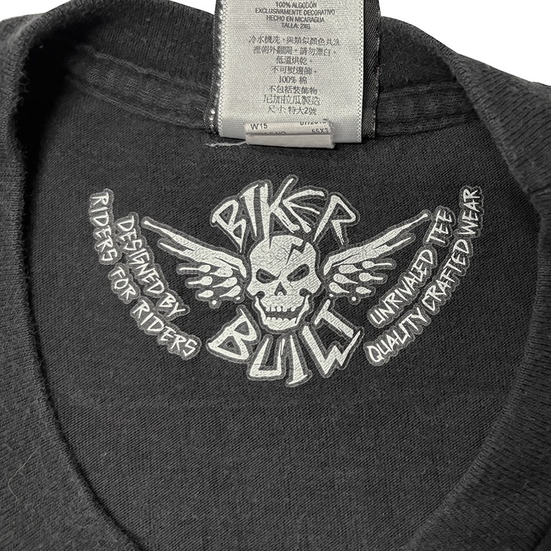 Harley-Davidson ϡ졼ӥåɥBIKER BUILT ХӥȡSHORT SLEEVE T-SHIRTS 硼ȥ꡼ Tġcol:BLACKsize:2XLCOTTON100%USED 桼ɡۡšۡŹ޻Բġ