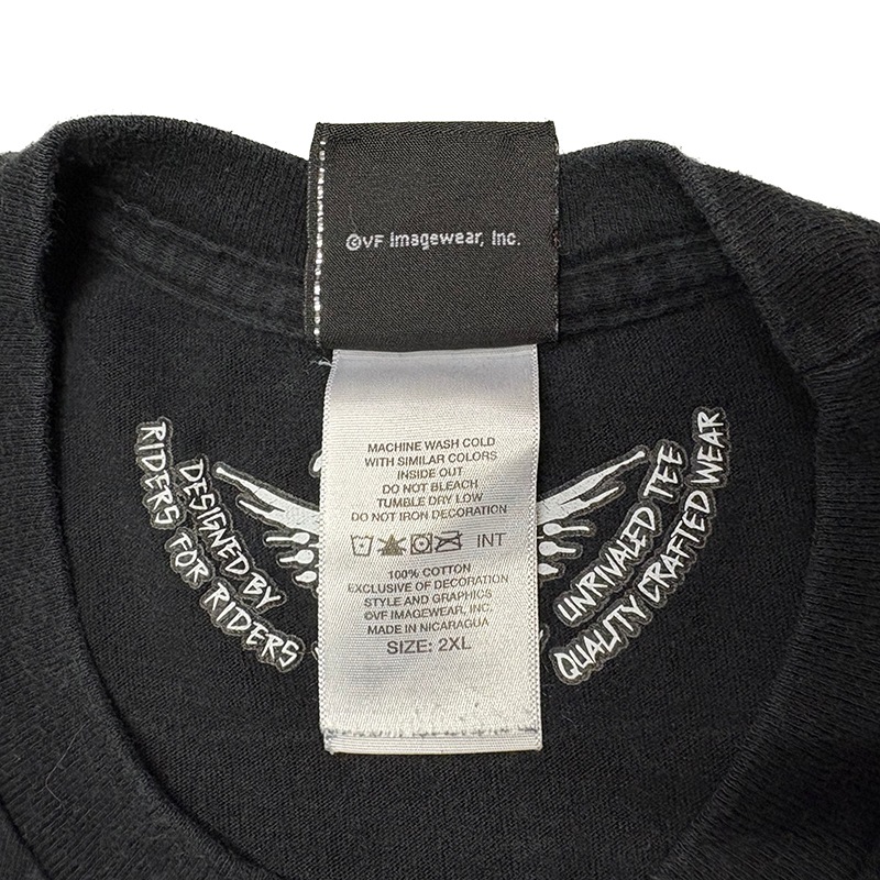 Harley-Davidson ϡ졼ӥåɥBIKER BUILT ХӥȡSHORT SLEEVE T-SHIRTS 硼ȥ꡼ Tġcol:BLACKsize:2XLCOTTON100%USED 桼ɡۡšۡŹ޻Բġ