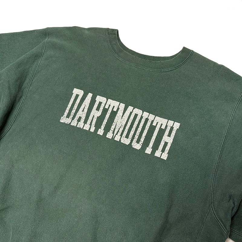 90s��Champion �����ԥ���REVERSE WEAVE CREW NECK SWEAT SHIRTS ��С����������� ���롼�ͥå� �������å� ����ġ�col:GREEN��size:XX-LARGE��DARTMOUTH��ء��Ҥӳ��ץ��ȡ��ɽ�������Made in U.S.A.����VINTAGE ������ơ����ۡ���šۡ�Ź�޻����Բġ�